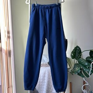 MAD HAPPY: Blue sweatpants